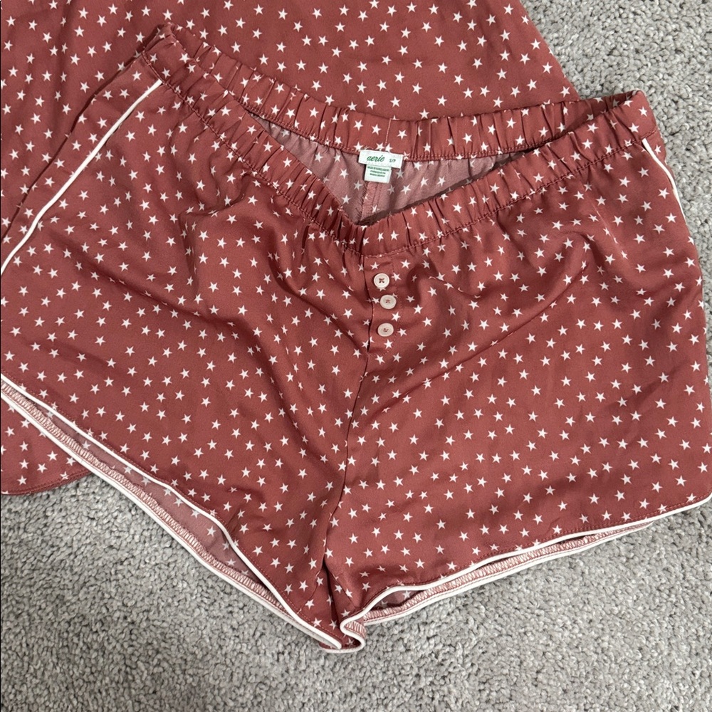 Aerie Star Silk Pjs - Picture 2 of 5